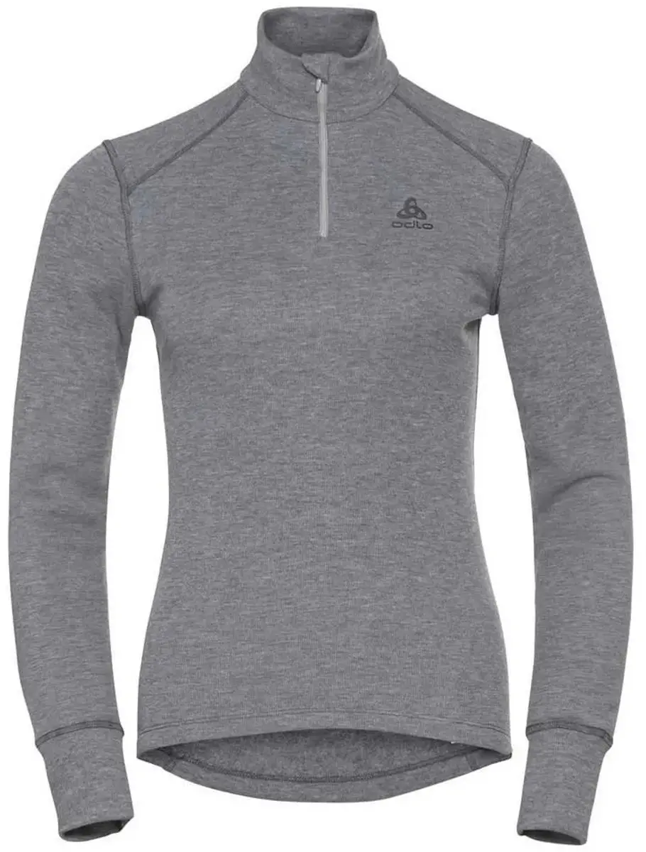 ODLO Active Warm Col 1/2 Zip Thermoshirt Dames - Grijs - afbeelding 5 van 6