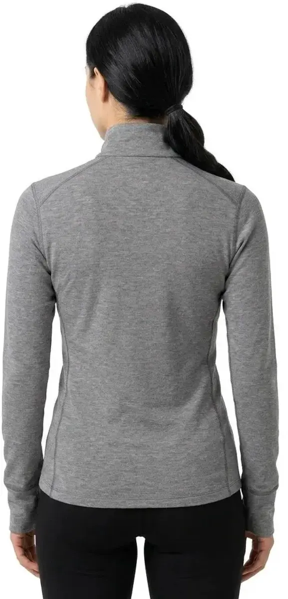 ODLO Active Warm Col 1/2 Zip Thermoshirt Dames - Grijs - afbeelding 6 van 6