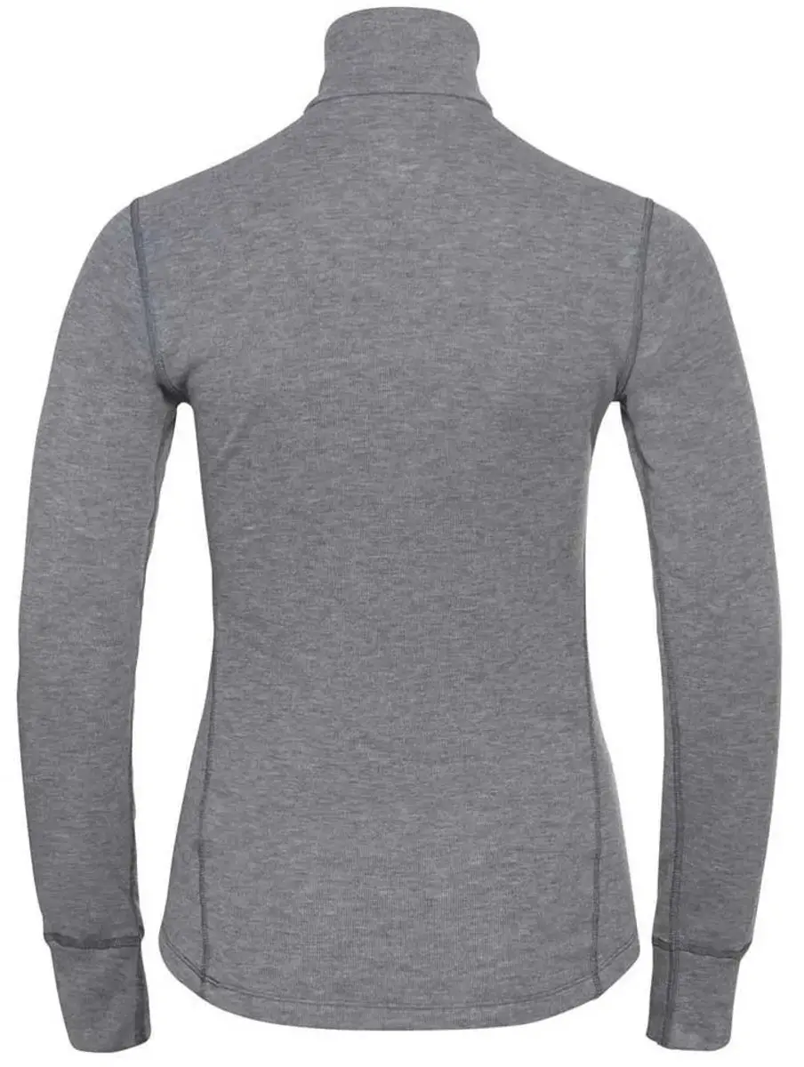 ODLO Active Warm Col 1/2 Zip Thermoshirt Dames - Grijs - afbeelding 3 van 6