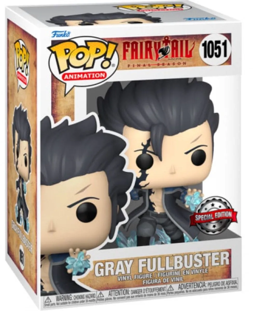 Funko Pop! Fairy Tail Gray Fullbuster Exclusief - afbeelding 3 van 6