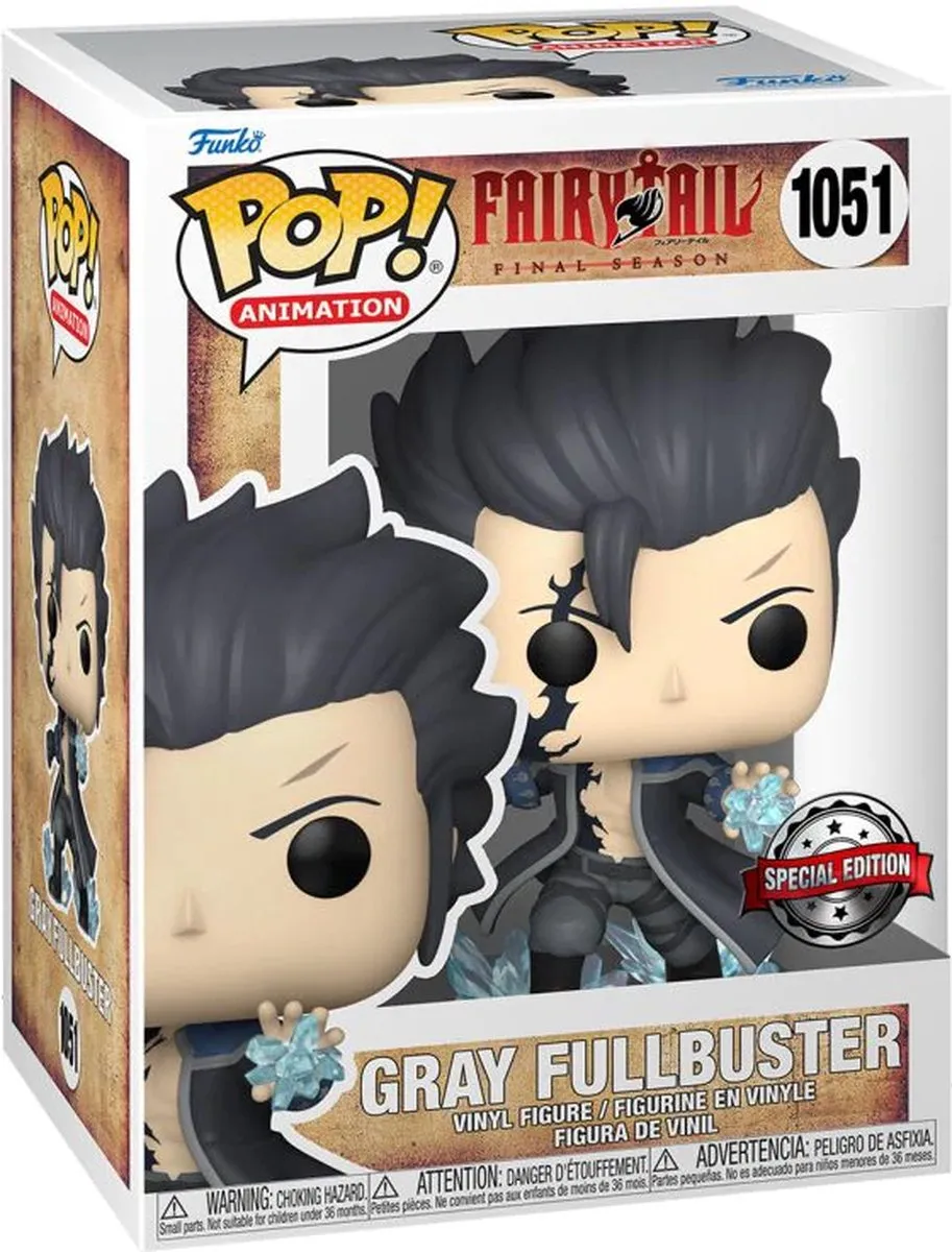 Funko Pop! Fairy Tail Gray Fullbuster Exclusief - afbeelding 2 van 6