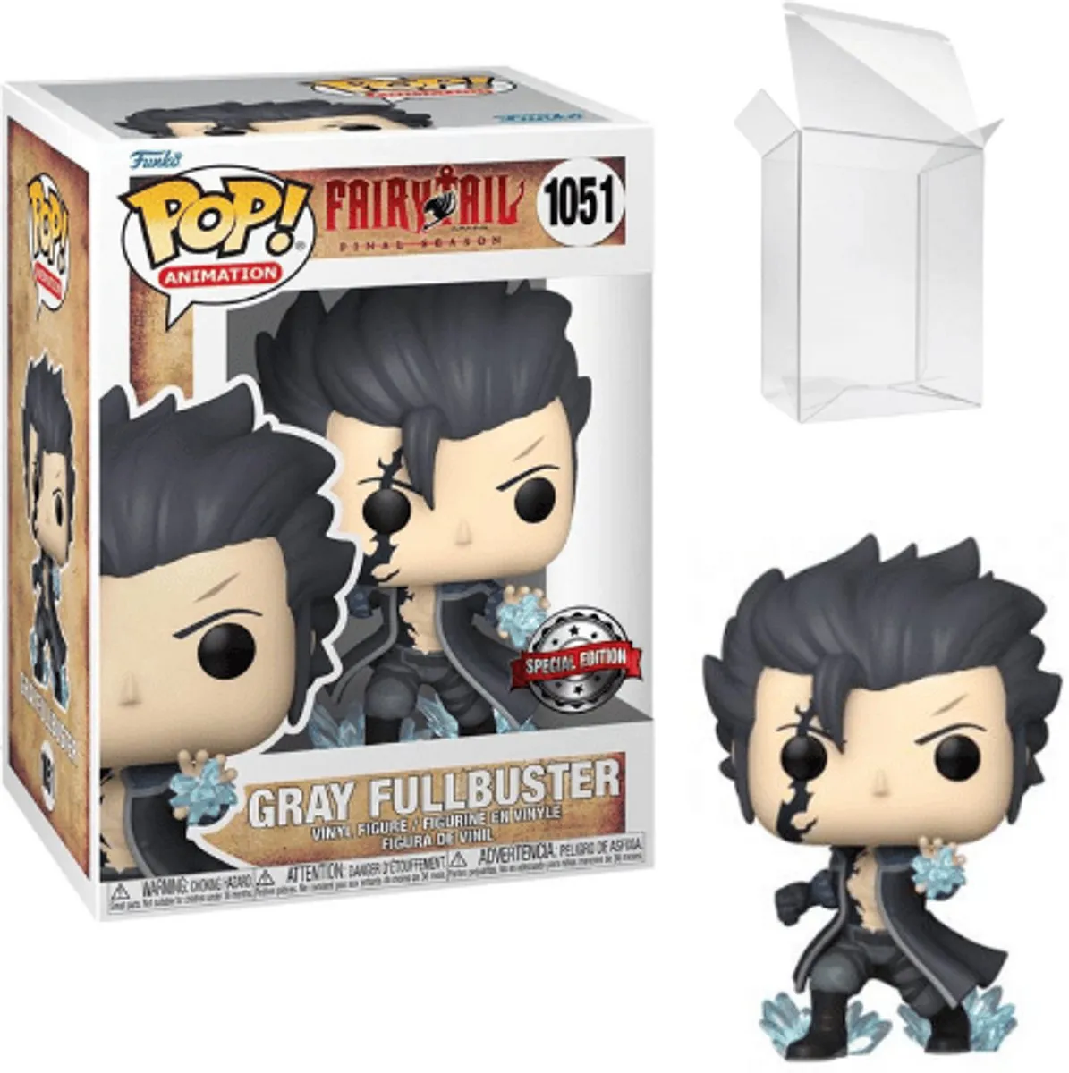 Funko Pop! Fairy Tail Gray Fullbuster Exclusief - afbeelding 5 van 6