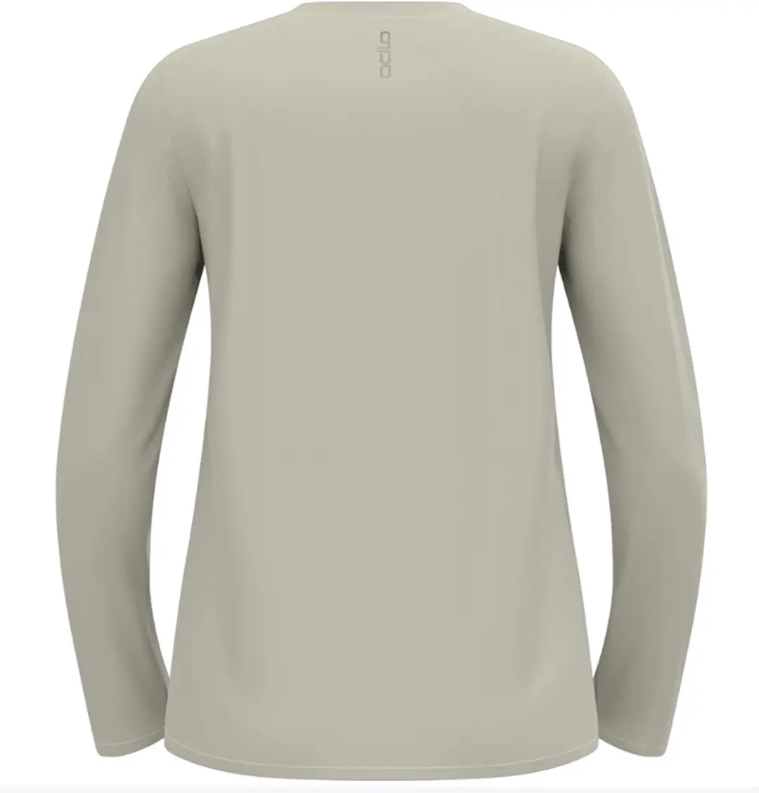 ODLO ZEROWEIGHT CHILL-TEC T-shirt Dames - Lange mouwen - L - Agate Gray