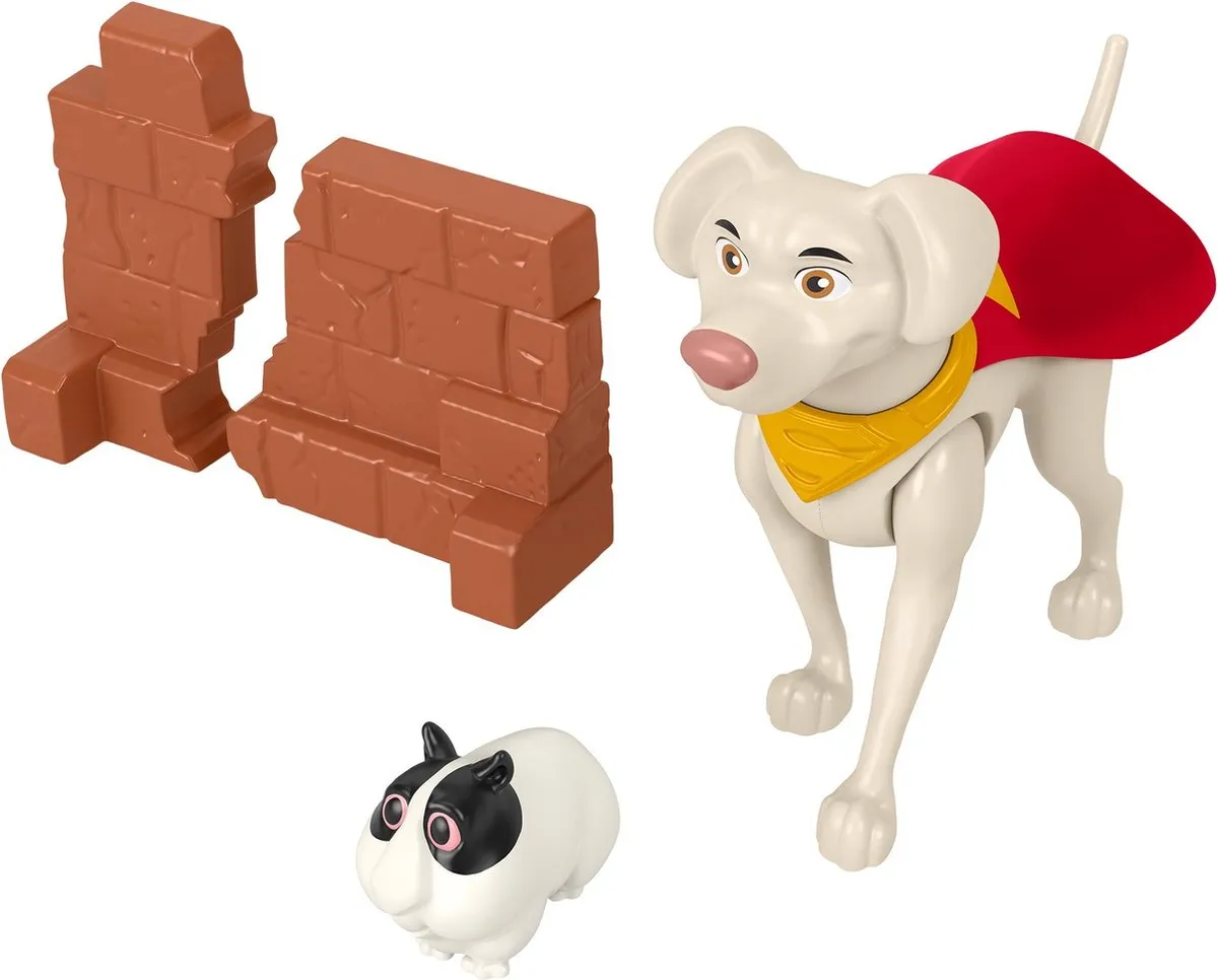 Fisher-Price DC League of Super-Pets Hero Punch Krypto HGL12 - Meerkleurig