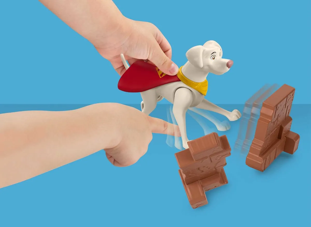Fisher-Price DC League of Super-Pets Hero Punch Krypto HGL12 - Meerkleurig