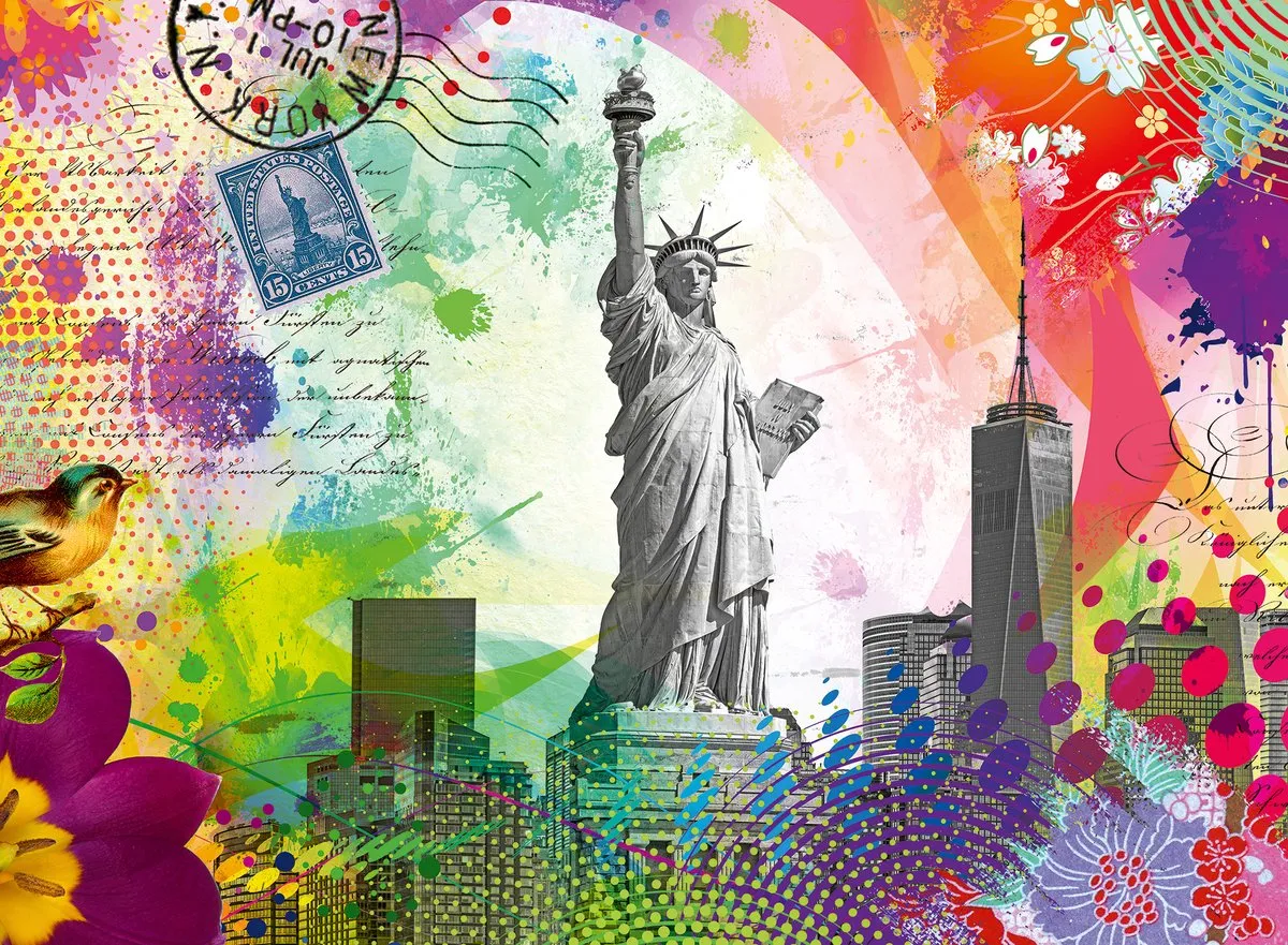 Ravensburger New York Postcard Legpuzzel 500 Stuks - 12000368