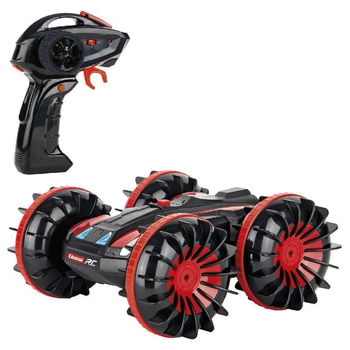 Carrera RC All-terrein Stuntauto CAR370160131 - 1:16 - 2,4GHz - Rood/Zwart