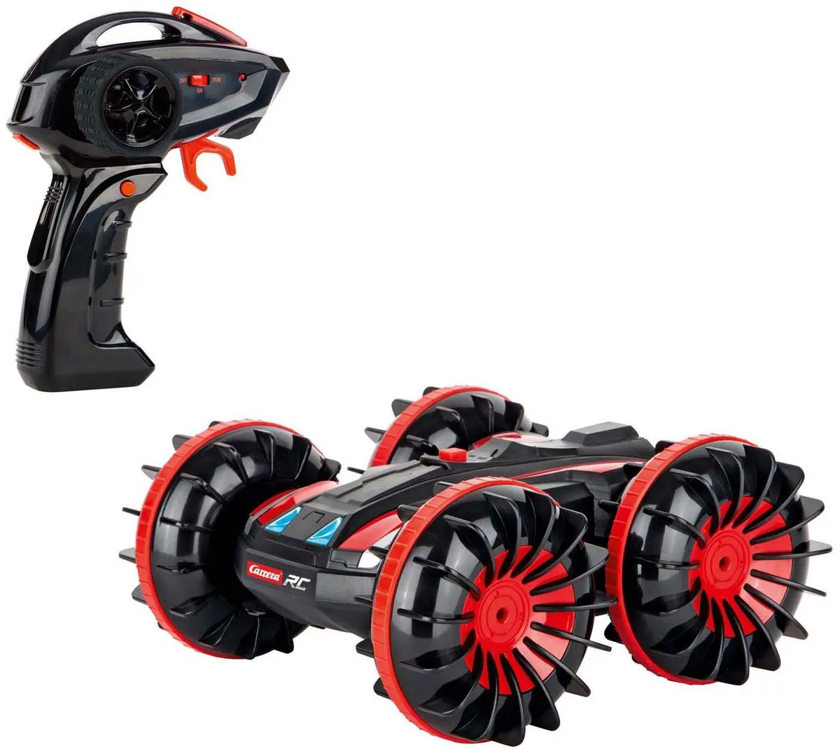 Carrera RC All-terrein Stuntauto CAR370160131 - 1:16 - 2,4GHz - Rood/Zwart