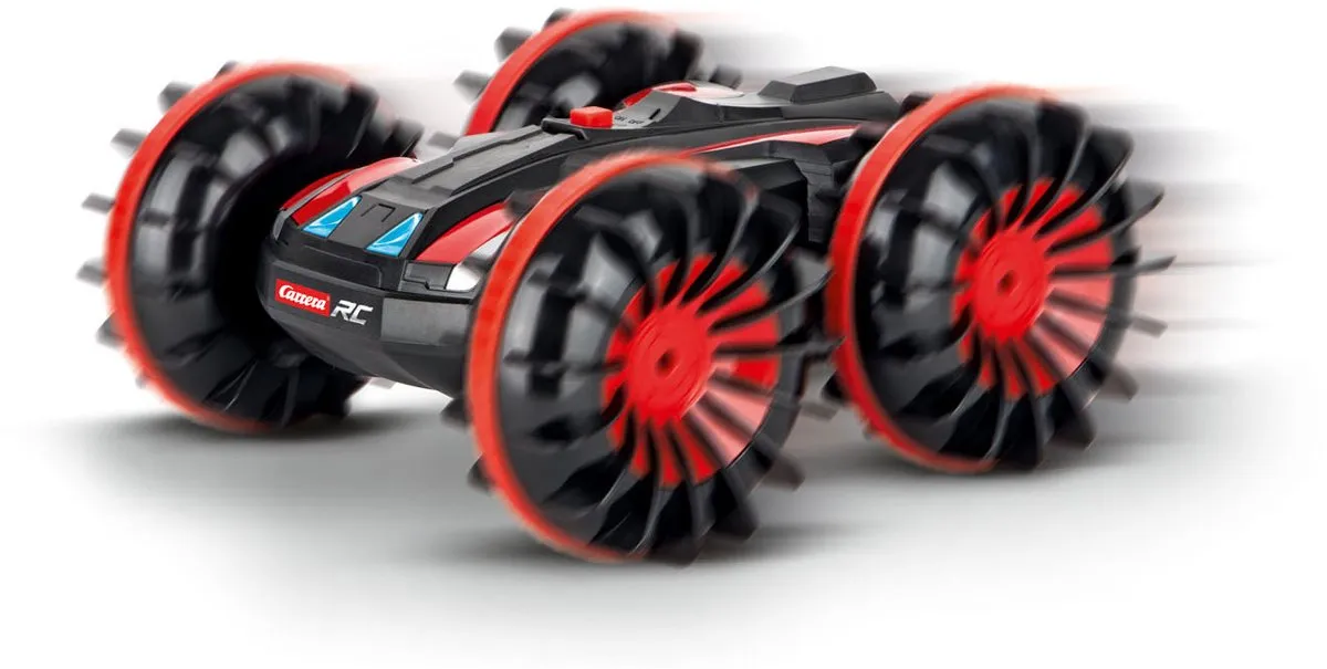 Carrera RC All-terrein Stuntauto CAR370160131 - 1:16 - 2,4GHz - Rood/Zwart