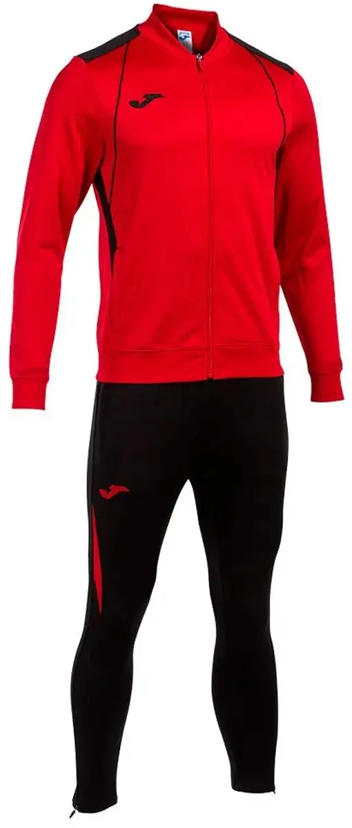 Joma Championship VII Trainingspak - M - Rood/Zwart
