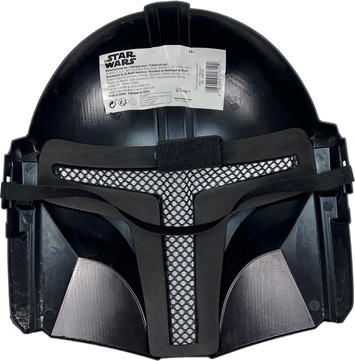 Disney Star Wars Mandalorian Beskar Armor 1/2 Masker - Grijs