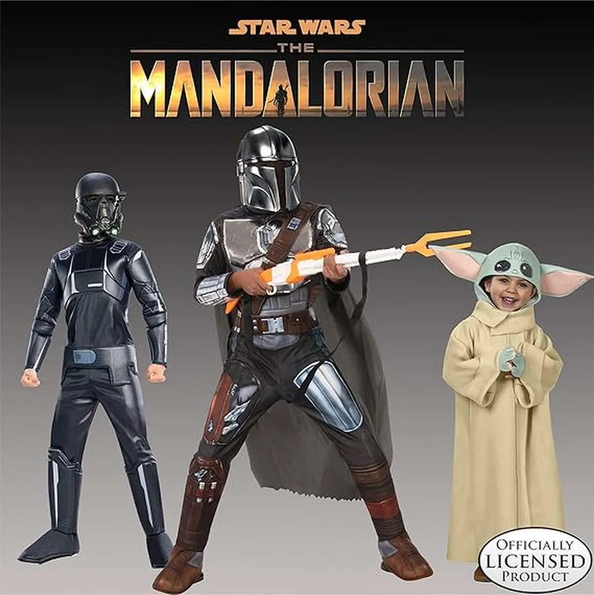 Disney Star Wars Mandalorian Beskar Armor 1/2 Masker - Grijs