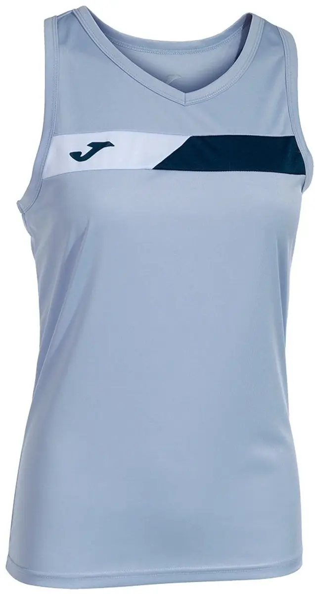 Joma Court Mouwloos T-shirt Blauw XL Vrouw