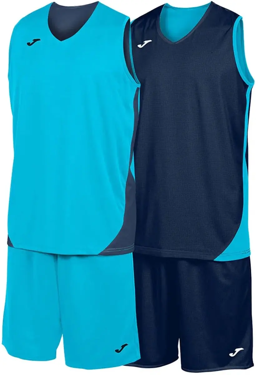 Joma Kansas Set Zonder Mouwen Blauw M Man