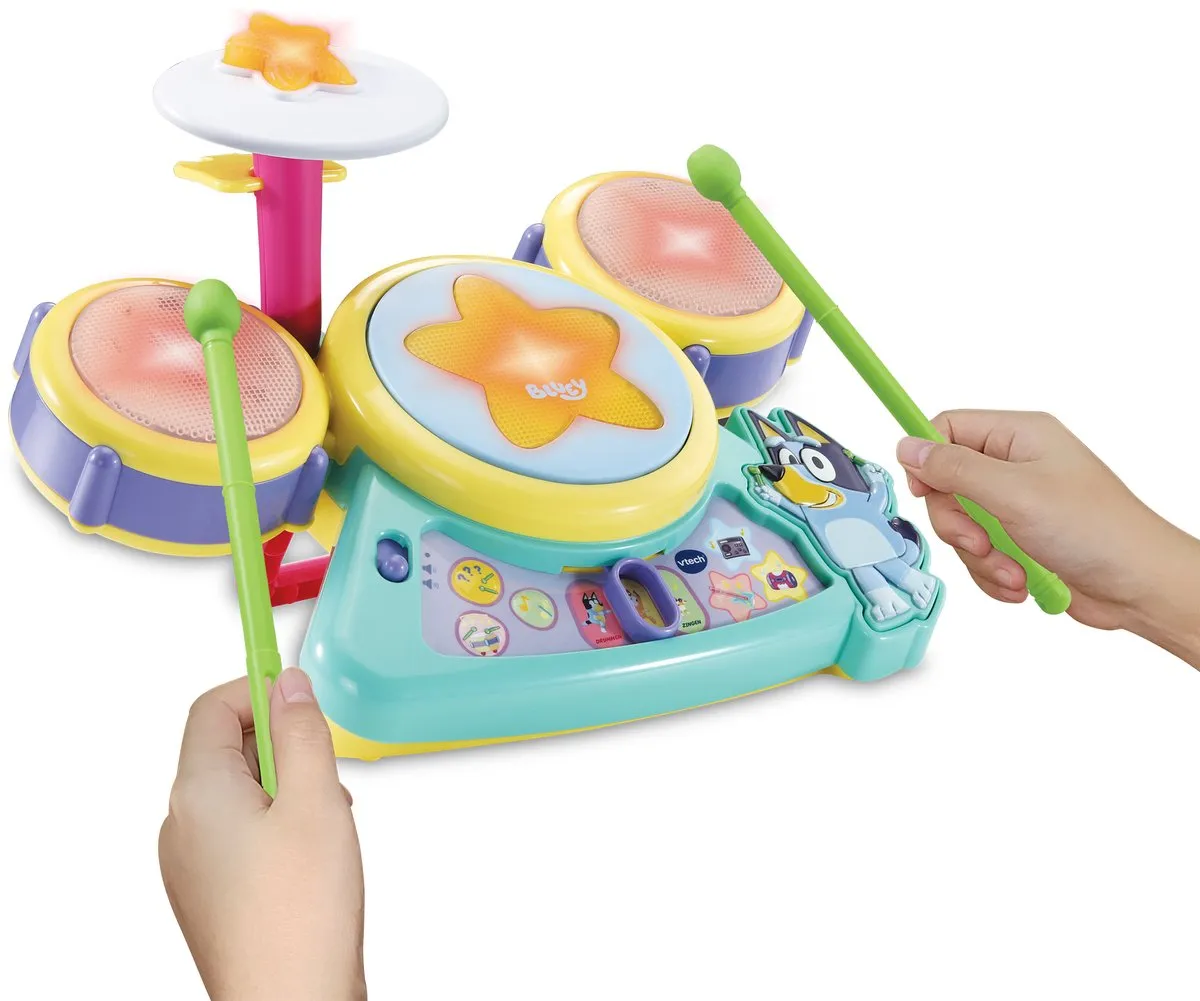 VTech Bluey Drumstel - Multicolor