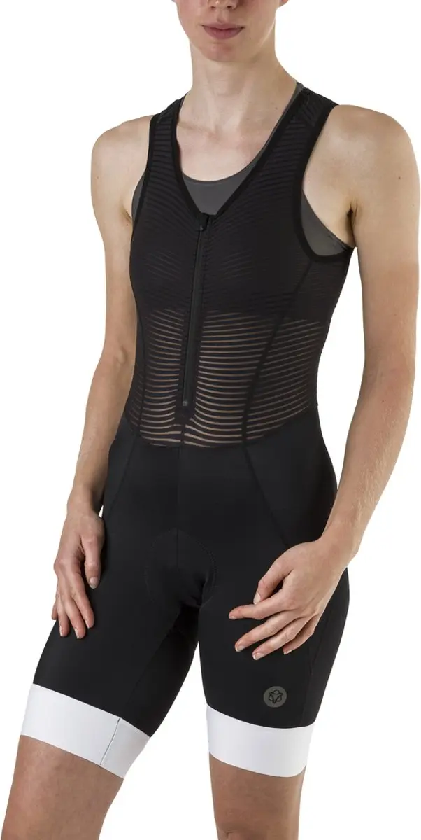 AGU Prime II Essential Fietsbroek Dames - Wit L