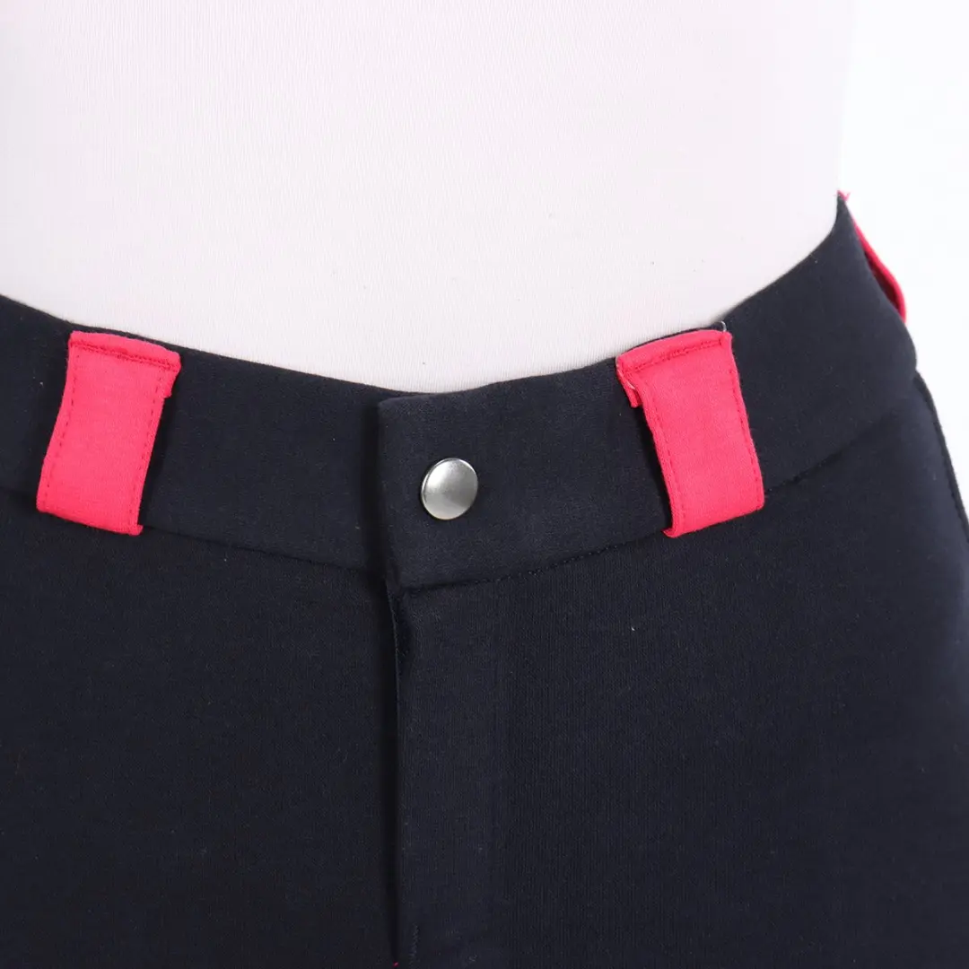 Epplejeck Ejpuck Kids Paardrijbroek 164 - Donkerblauw-rood