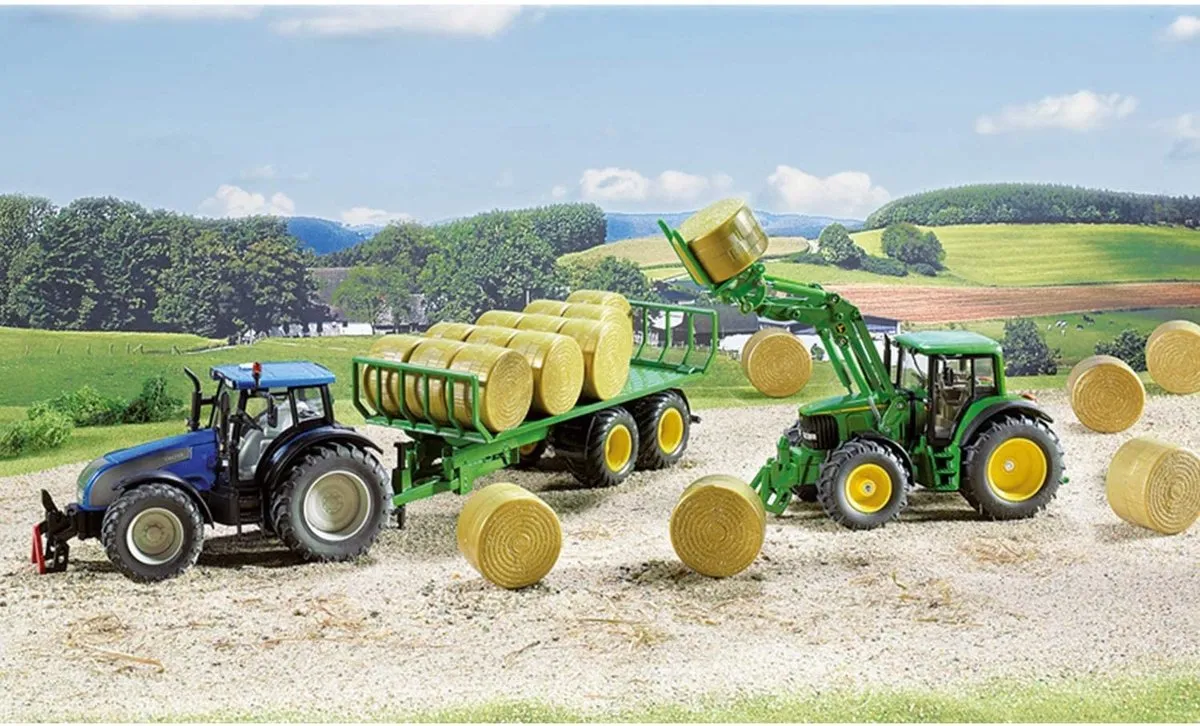 SIKU 2891 Balenwagen 1:32 - Groen - 15 Stuks