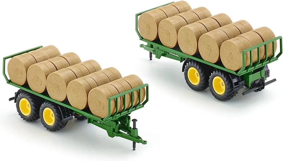 SIKU 2891 Balenwagen 1:32 - Groen - 15 Stuks
