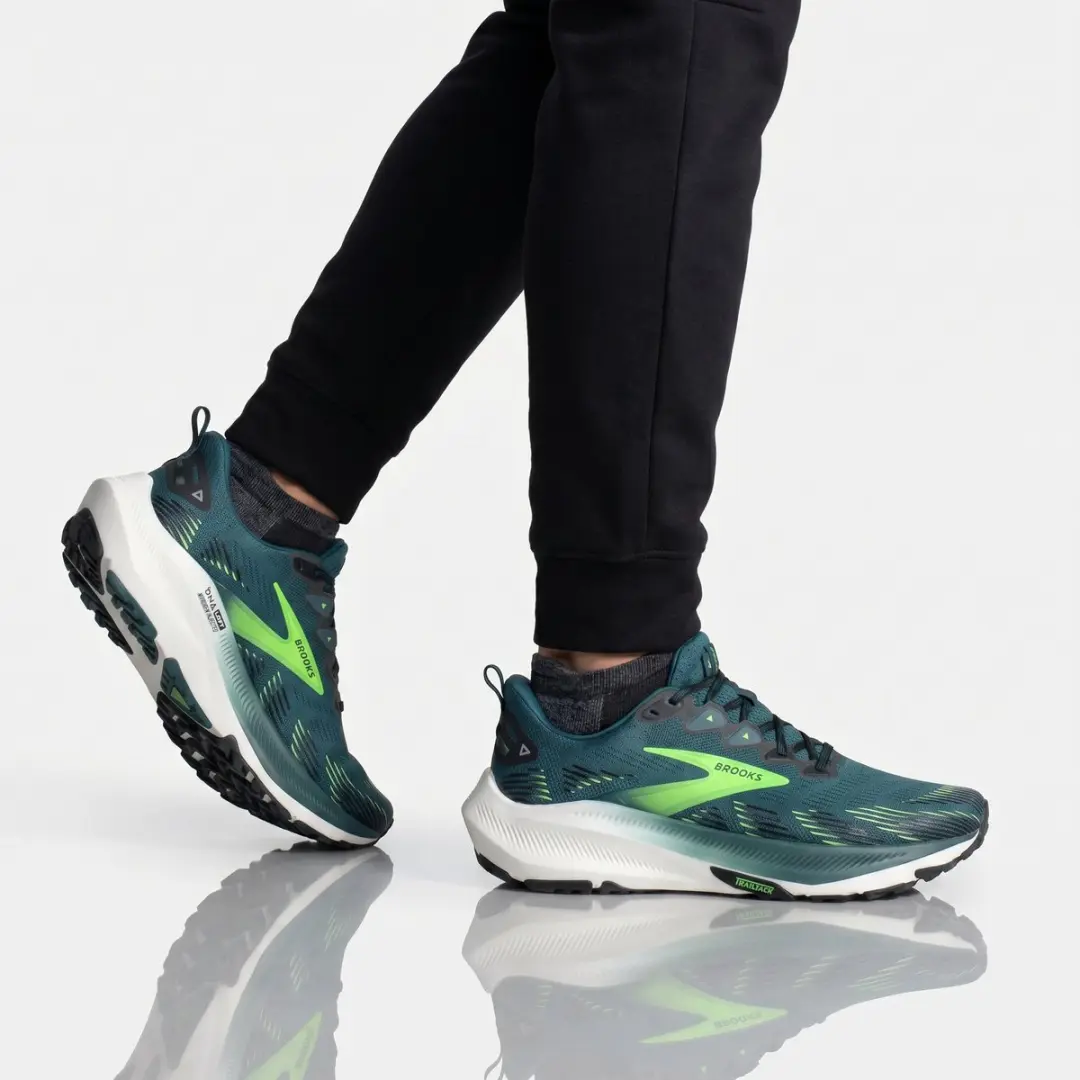 Brooks Ghost Trail Heren Trailhardloopschoenen 1104751D338 - EU 46 - Groen