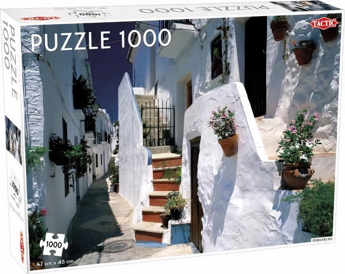 Tactic Costa Del Sol Puzzel 1000 Stuks - Wit