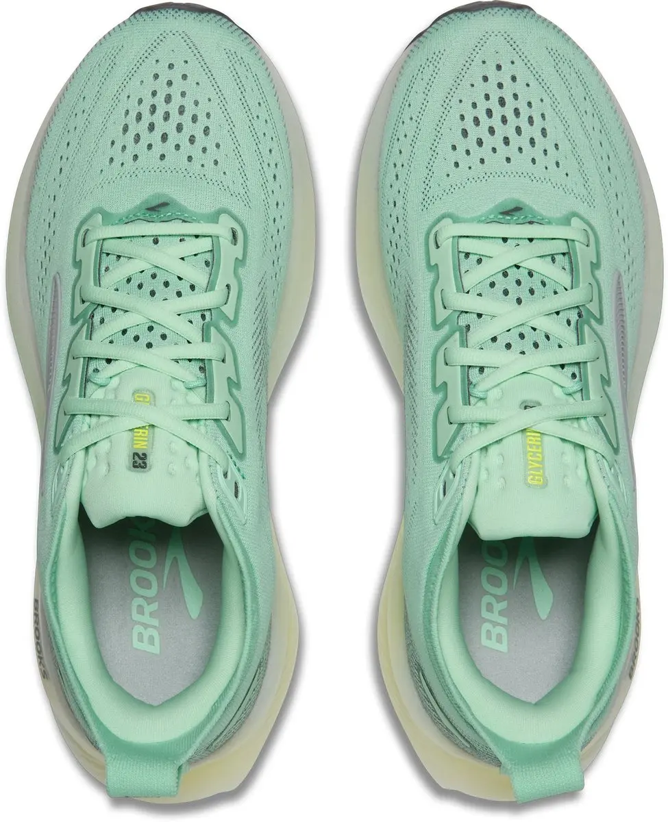 Brooks Glycerin 23 Dames Hardloopschoenen - 36.5 - Groen - afbeelding 6 van 6