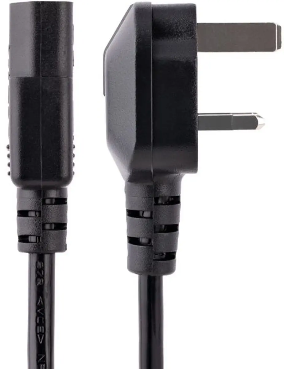 Startech BS13U-1M-POWER-LEAD Stroomkabel - 1m - Zwart - afbeelding 5 van 6