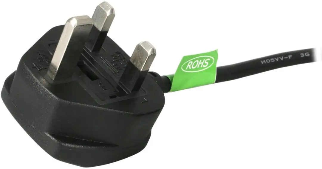 Startech BS13U-1M-POWER-LEAD Stroomkabel - 1m - Zwart - afbeelding 3 van 6