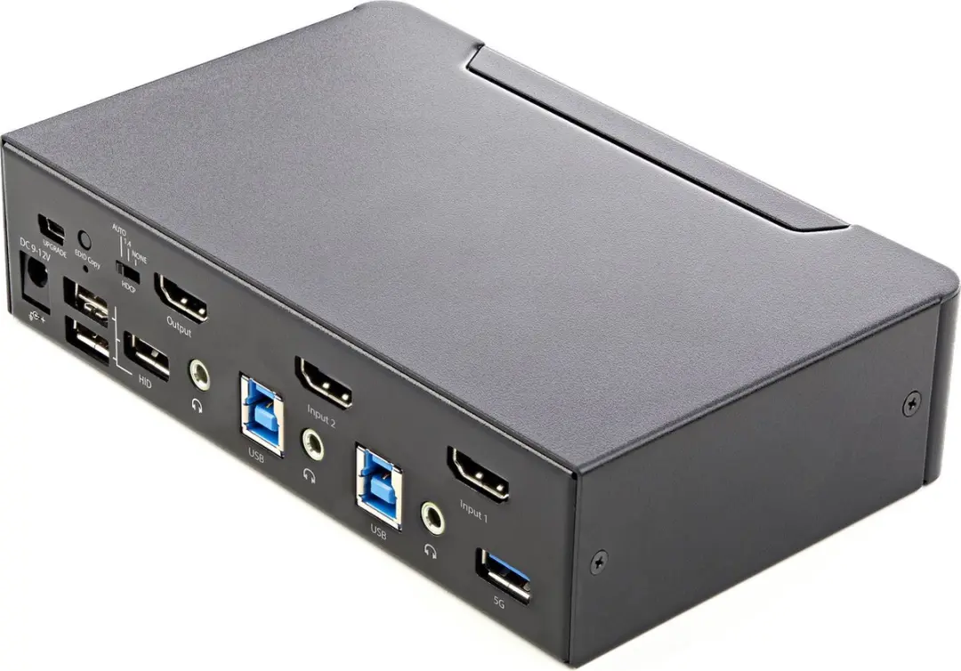 Startech SV231HU34K6 KVM Schakelaar HDMI - 4K 60Hz - 2x USB 3.0