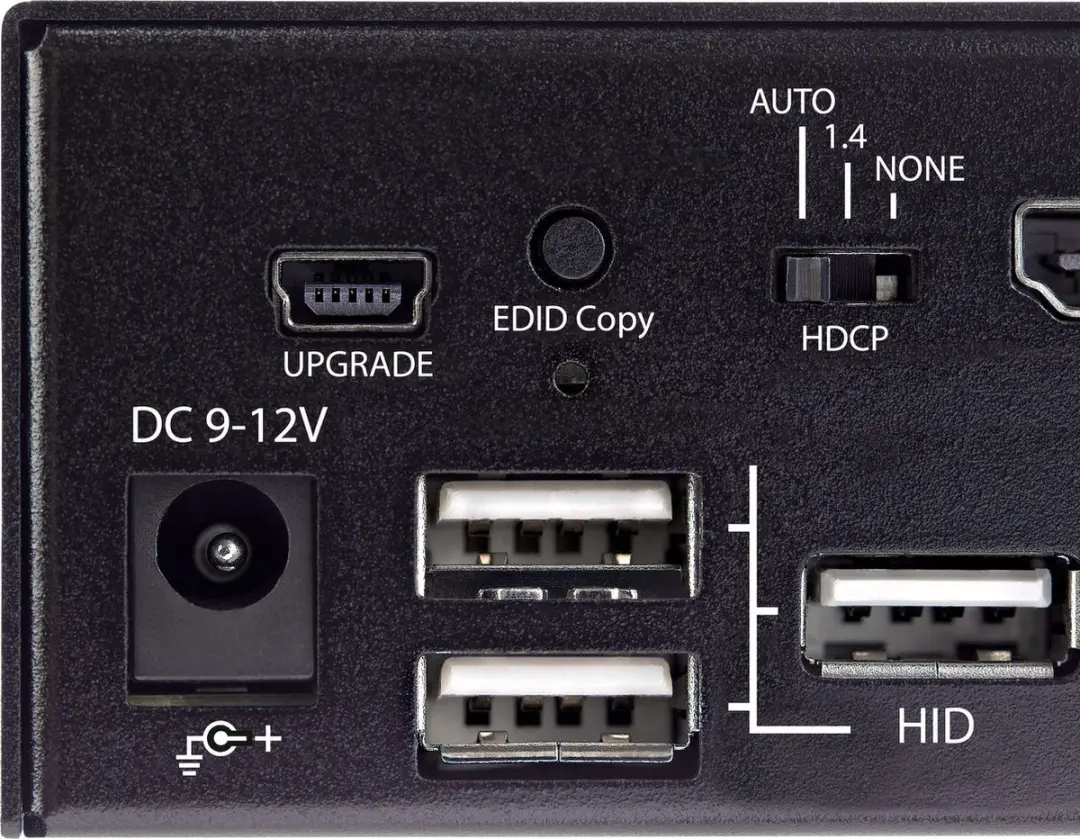 Startech SV231HU34K6 KVM Schakelaar HDMI - 4K 60Hz - 2x USB 3.0