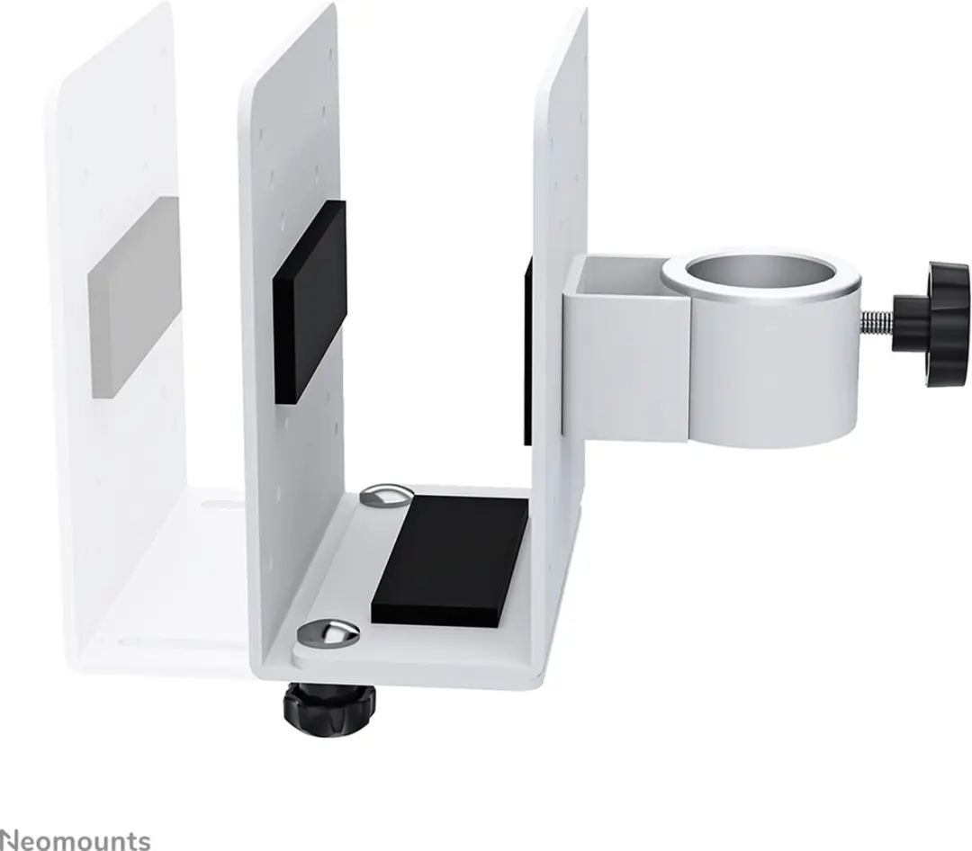 Neomounts THINCLIENT-10 NUC/thin client houder - Ø35mm paal - Zilver - afbeelding 4 van 6