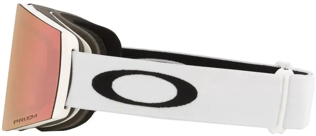 Oakley Fall Line M Skibril - Matte Wit/Prizm Roze Goud
