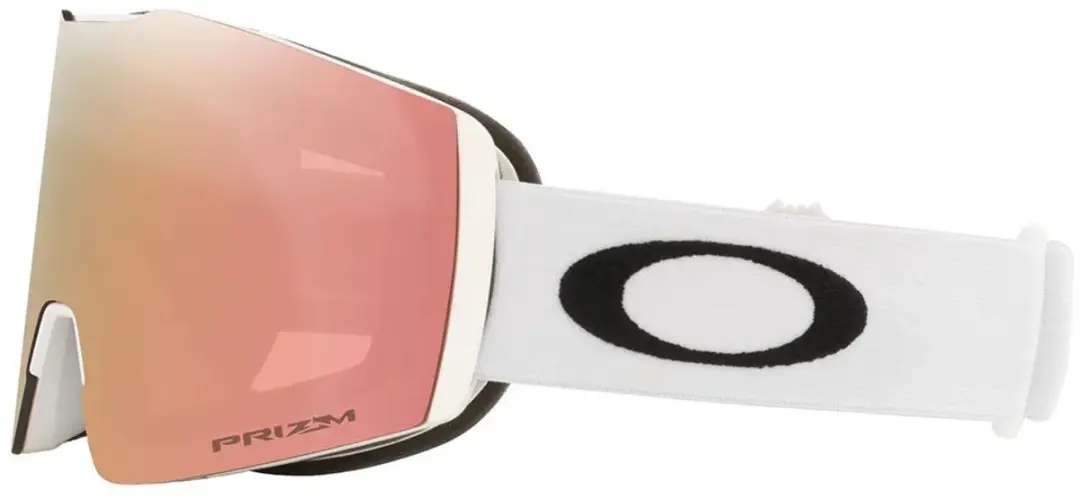 Oakley Fall Line M Skibril - Matte Wit/Prizm Roze Goud