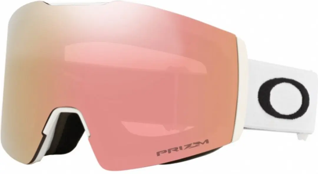 Oakley Fall Line M Skibril - Matte Wit/Prizm Roze Goud