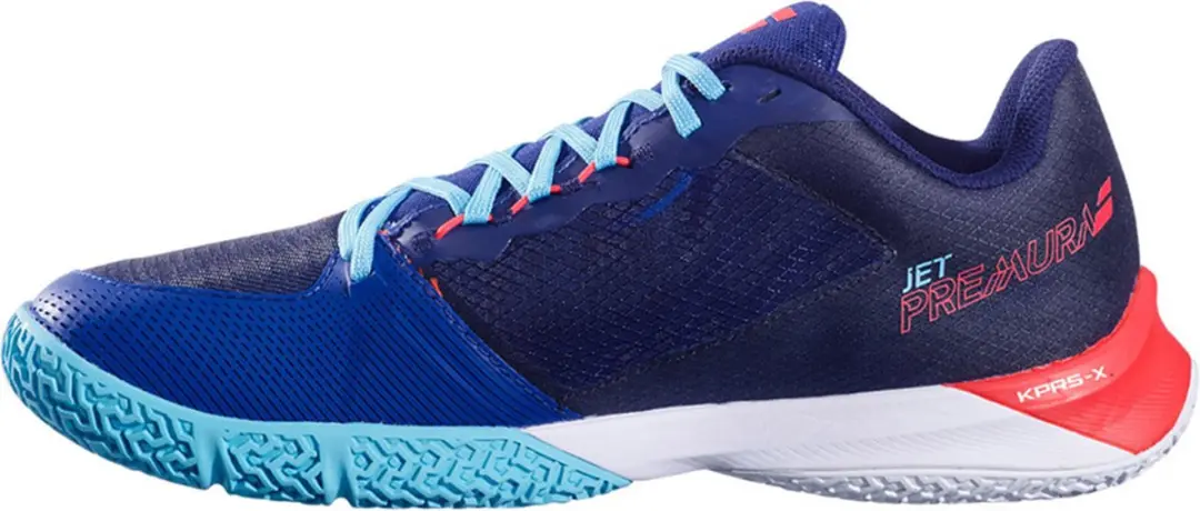 Babolat Jet Premura 2 Padel Schoenen 40.5 - Blauw/Rood - afbeelding 4 van 6