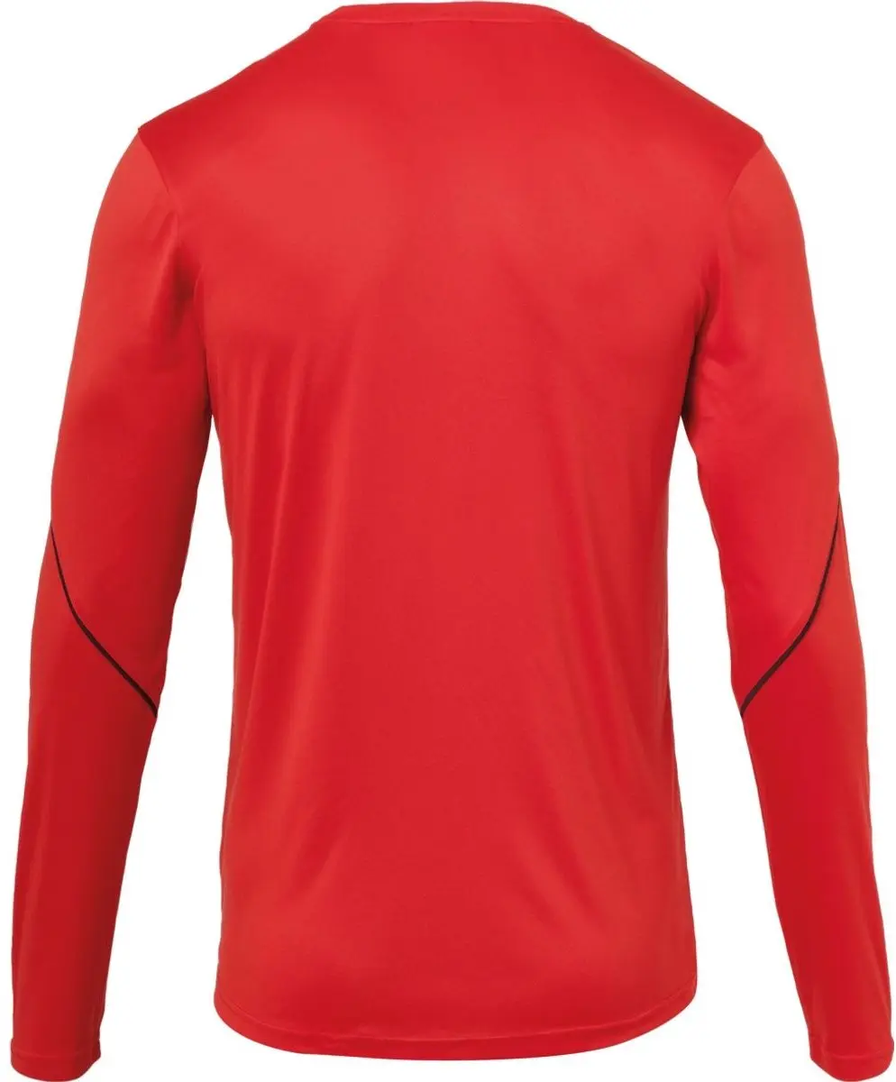 Uhlsport Stream 22 Voetbalshirt Lange Mouw Kinderen 152 - Rood/Zwart