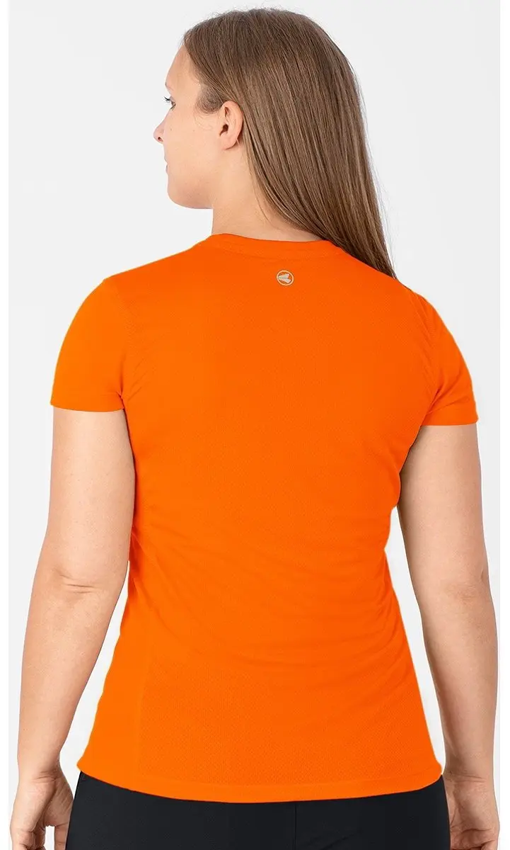JAKO Run 2.0 T-Shirt Dames - Fluoro Oranje - Maat 40