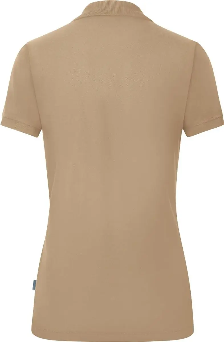 JAKO Organic Polo Dames 38 - Zand