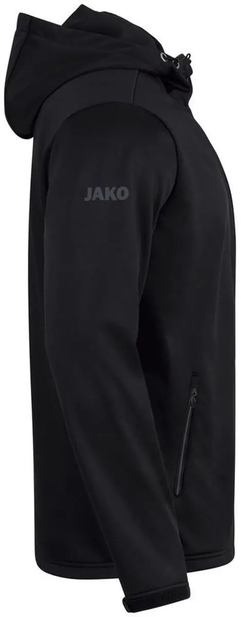 JAKO Premium Softshelljas Heren XXL - Zwart