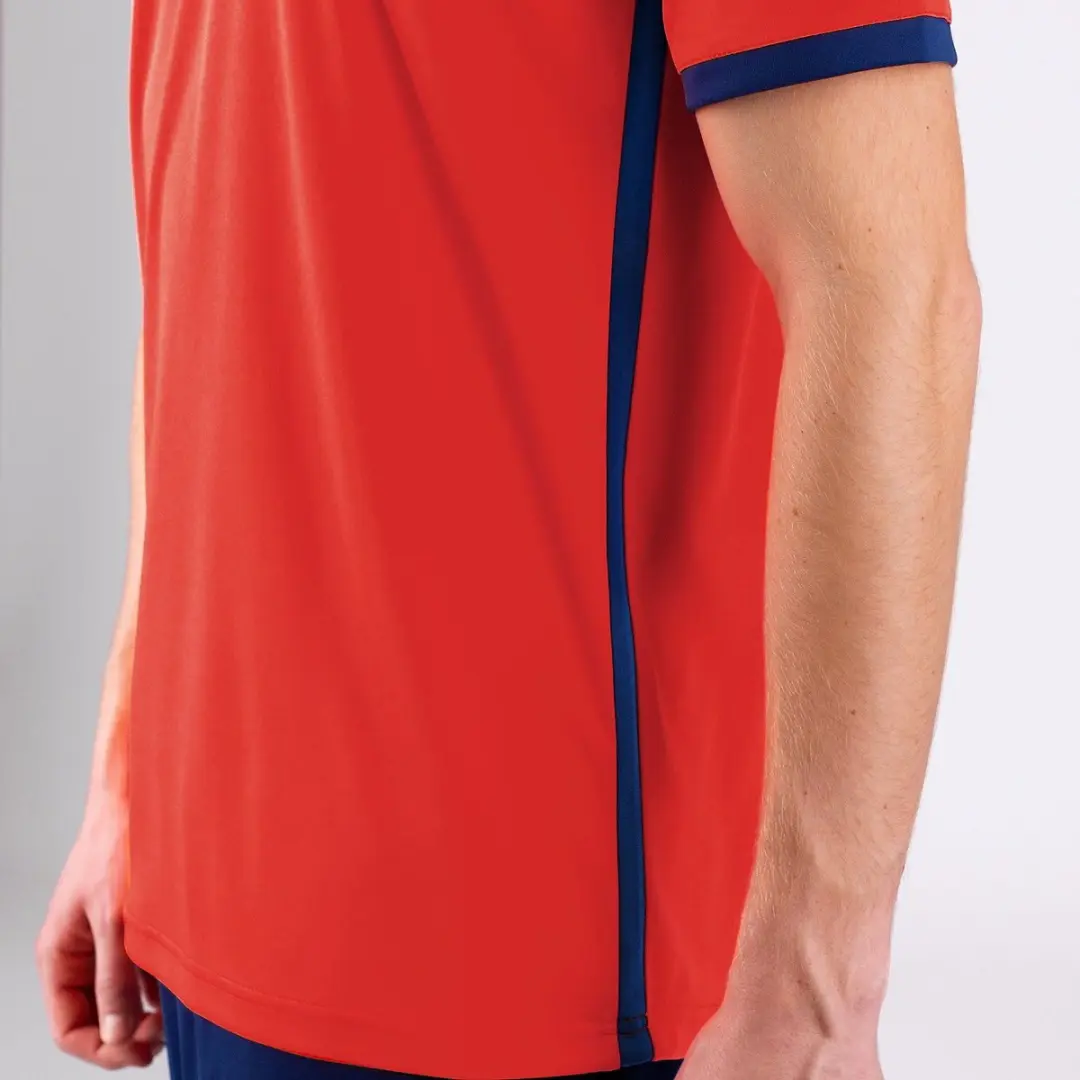 Jako Primera KM Korte Mouw Heren - Navy/Flame - Maat L