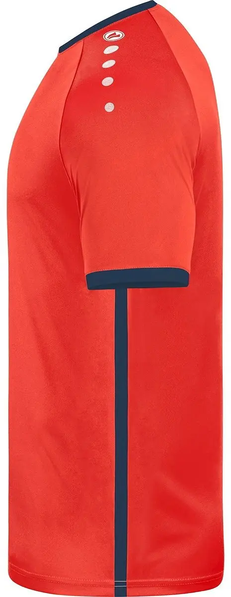 Jako Primera KM Korte Mouw Heren - Navy/Flame - Maat L