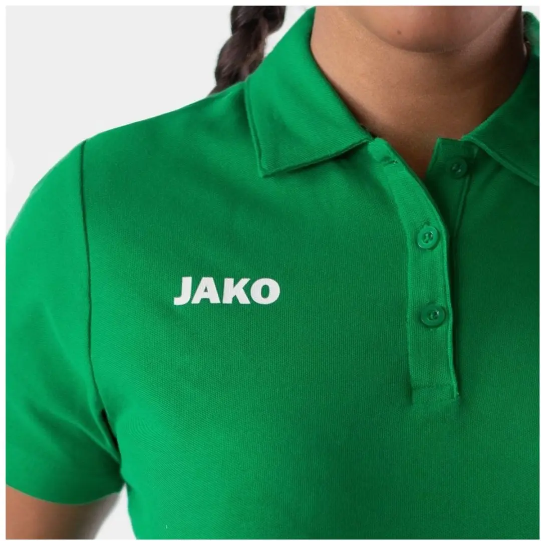 Jako Base Polo Dames Sportgroen - Maat 44
