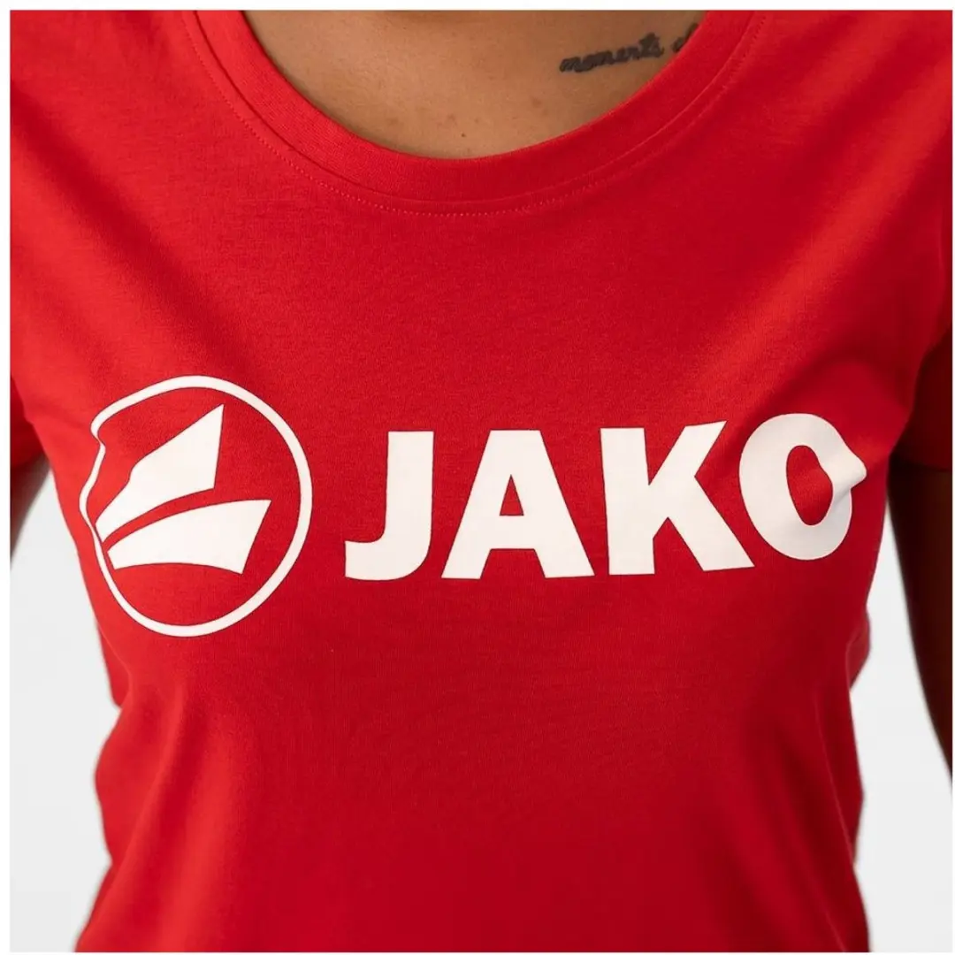 JAKO Promo T-shirt Dames - Rood - Maat 40