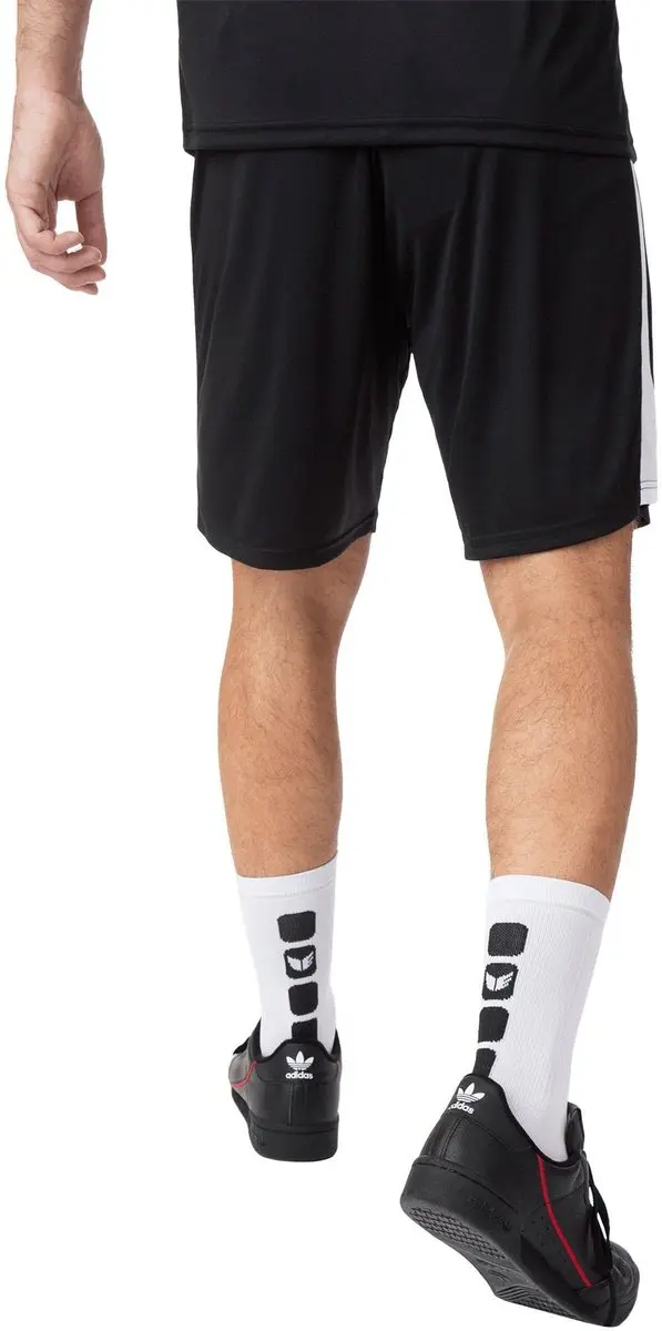 Erima Retro Star Short Senior Maat L - Zwart/Wit