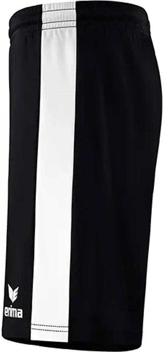 Erima Retro Star Short Senior Maat L - Zwart/Wit