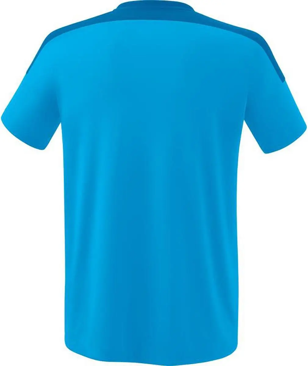 Erima Change T-Shirt Heren - Wit/Curaçao 3XL