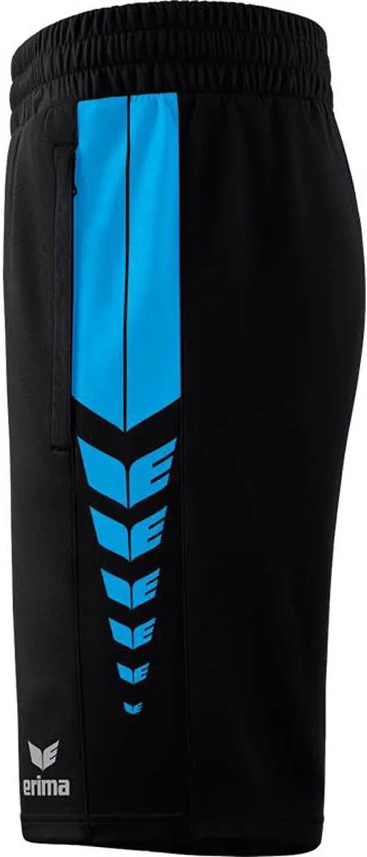 Erima Six Wings Worker Short Heren - Zwart S
