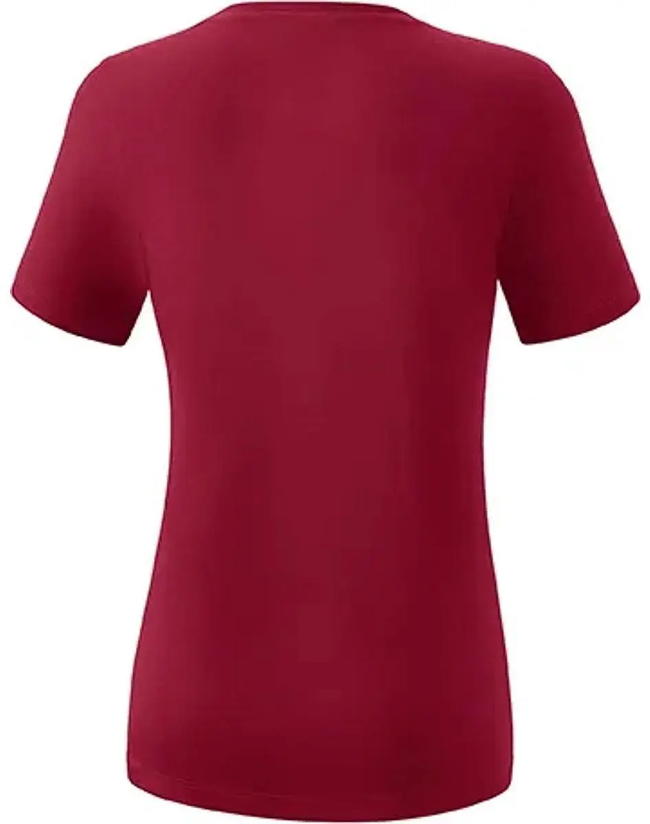 Erima Teamsport T-shirt Dames - Maat 46 - Bordeaux - afbeelding 6 van 6