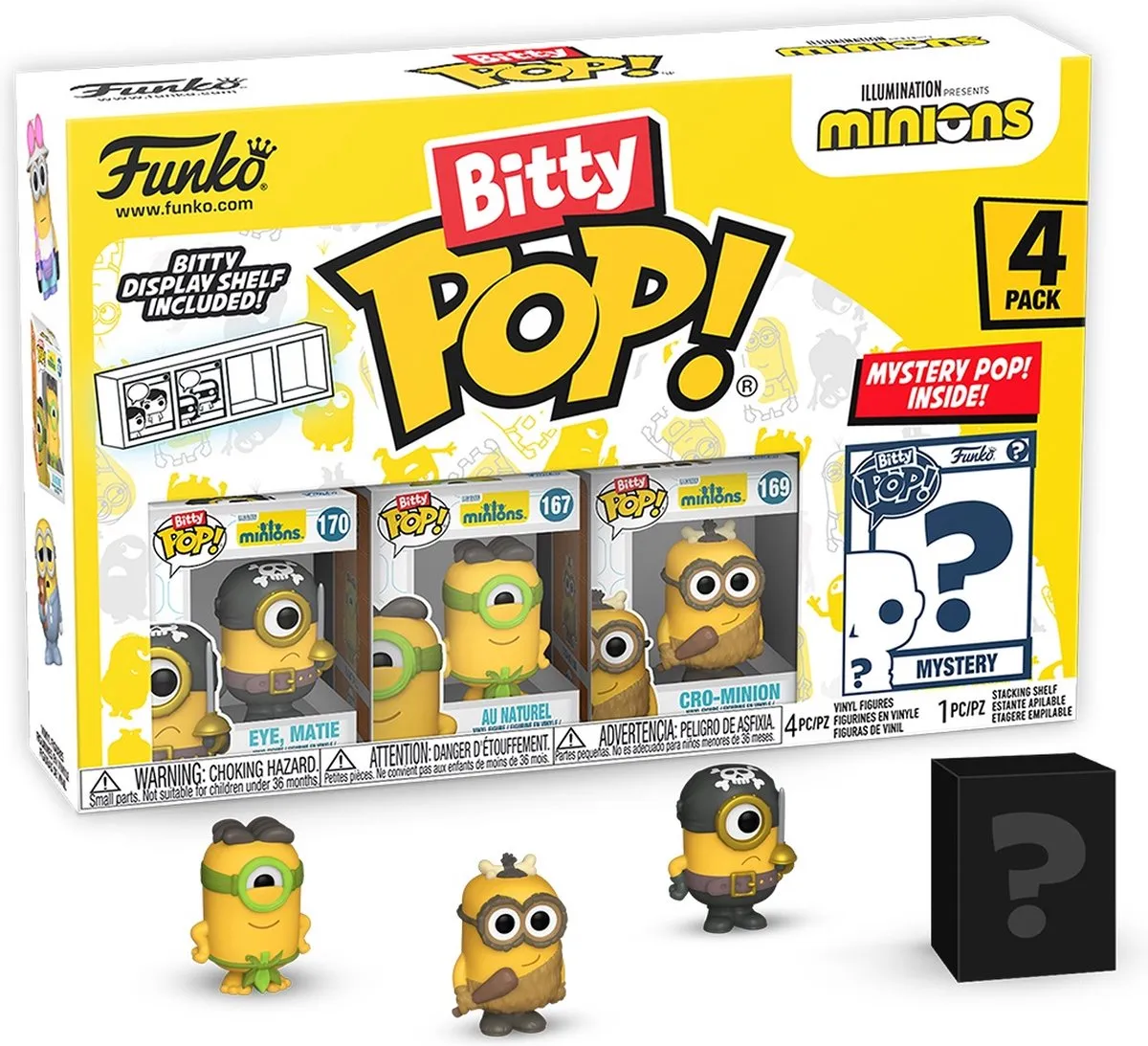 Funko Bitty Pop! 4-Pack Minions