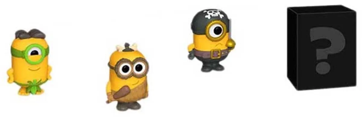 Funko Bitty Pop! 4-Pack Minions - Eye Matie - Multi